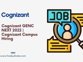 Cognizant GENC NEXT CAMPUS HIRING 2022 Cognizant 2022 Hiring