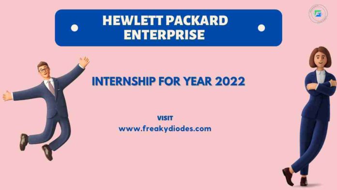 Hewlett Packard Enterprise Internship 2022