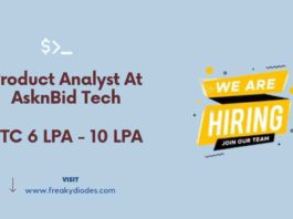 Product Analyst At AsknBid Tech | Product Analyst Hiring for Year 2022