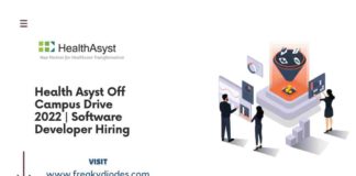 Health Asyst Off Campus Drive 2022, Health Asyst Software Developer Freshers 2022 Hiring, Latest off campus drive for 2022 batch, Latest 2022 batch Hirings, Health Asyst Careers Freshers 2022