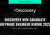 Discovery New Graduate Software Engineer Hiring 2022, Discovery Off Campus Drive 2022, Latest Off campus drives 2022 batch, off campus placements for 2022 batch, Discovery careers 2022 freshers, latest hiring opportunities for 2022 batch students