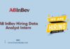 AB InBev India Hiring Data Analyst Intern, AB InBev India Internship, Data Analyst Internship Jobs, AB InBev Careers India, Latest Internship Opportunities 2021