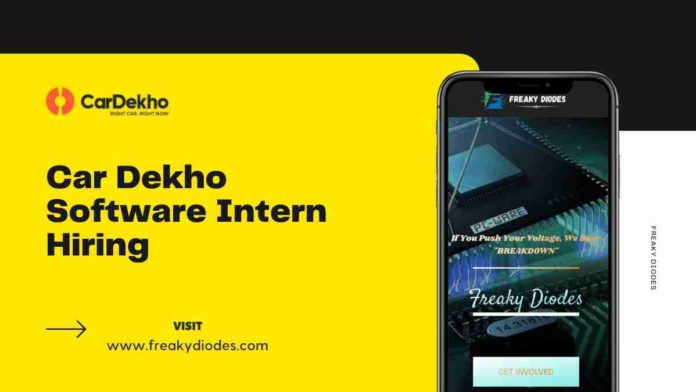 Car Dekho Internship 2022, Car Dekho Software Intern Hiring 2023 Batch, CarDekho Software Internship, CarDekho Careers 2022