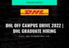 DHL Off Campus Drive 2022, DHL Graduate Hiring 2022, DHL Recruitment Drive 2022, latest off campus drive for 2022 batch, DHL Hiring 2022, DHL Careers 2022 - DHL LOGISTICS is hiring 2022 batch engineering students for various technical roles such as Development, Testing, Consulting & Support. If you are a 2022 engineering graduate looking for opportunities then Must Apply!!! Read all the details below-