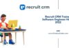 Recruit CRM Off Campus Drive 2022, CRM Trainee Software Engineer Hiring 2022, latest off campus drive for 2022 batch, Recruit CRM Recruitment Drive 2022, Latest Off Campus Drives 2022, Recruit CRM Careers 2022