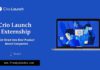 Crio Launch Tech Externship 2022, Crio Launch For 2022 batch, Crio Launch Tech Externship Program for 2022 batch, Externship Opportunity in Product Based Companies, Latest Hiring Opportunities for 2022 batch, Crio Launch Externship