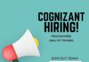 Cognizant Hiring for Freshers | Programmer Analyst Trainee | Hiring for 2022 Batch
