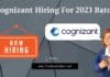 Cognizant Off Campus Drive For 2023 Batch -Amazing Opportunity Apply Now Cognizant GenC Hiring