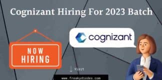 Cognizant Off Campus Drive For 2023 Batch -Amazing Opportunity Apply Now Cognizant GenC Hiring
