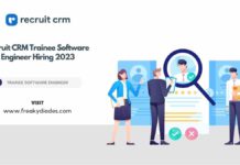 Recruit CRM Off Campus Drive 2023 Batch, Recruit CRM Trainee Software Engineer Hiring 2023 Batch, latest off campus drive for 2023 batch, Recruit CRM Careers For 2023