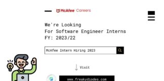 McAfee Software Engineer Intern Hiring 2023 Batch, McAfee Internship Opportunity 2023 Batch, Latest Internship Drives for 2023 batch, Off Campus Internship Drives 2023, McAfee Hiring 2023, McAfee Careers For Freshers 2023