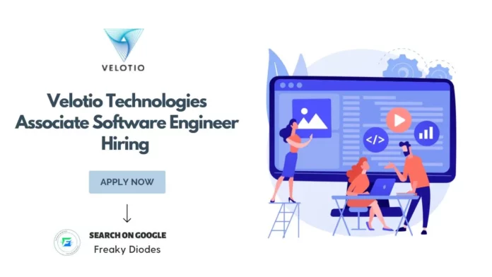 Velotio Associate Software Engineer Hiring 2023 Batch, Velotio Technologies Off Campus Drive 2023 Batch, Latest Off Campus Drive For Freshers 2023, Velotio Careers For Freshers 2023