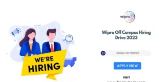 Wipro Off Campus Hiring Drive 2023 Batch, Wipro Trainee Hiring 2023, Latest Off Campus Drives For 2023 Batch, Wipro Careers For Freshers 2023