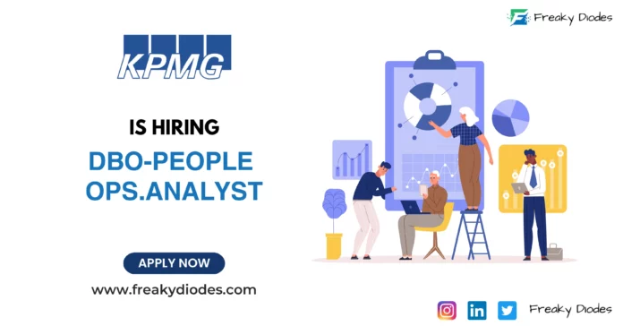 KPMG Off Campus Drive 2023 | Hiring for Operational Analyst | Opportunity for graduates