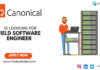 Canonical Recruiting Field Software Engineer 2023 | Great Opportunity for Graduates | Remote work