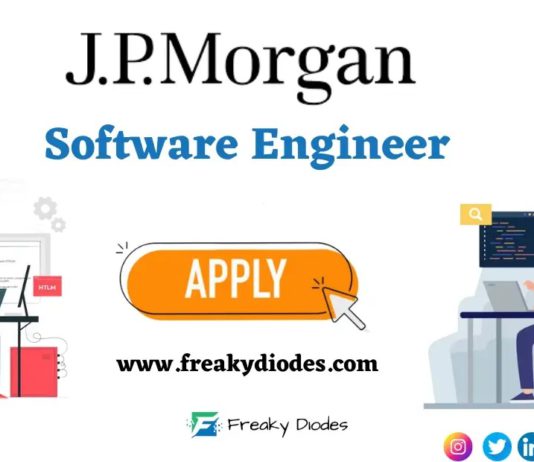 J.P. Morgan Recruiting Software Engineer I