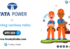 Tata Power Off Campus Drive 2023 | Hiring for Various Roles | Opportunity for any Graduate