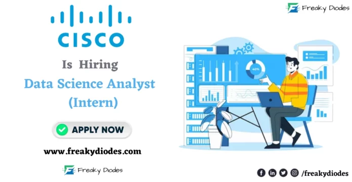 Cisco Recruitment 2023 | Data Science Analyst- Intern | Opportunity for Interns