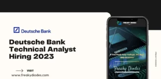Deutsche Bank Technical Analyst Hiring 2023, Deutsche Bank Off Campus Hiring 2023, Latest Off campus drive 2023 batch, Deutsche Bank Careers For Freshers