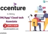 Accenture Off Campus Hiring 2024 | Great Opportunity for developers | Hiring for SW/App/Cloud Tech Support
