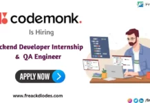 Codemonk Off Campus Recruitment 2024 | Hiring for various roles | Opportunity for Engineers